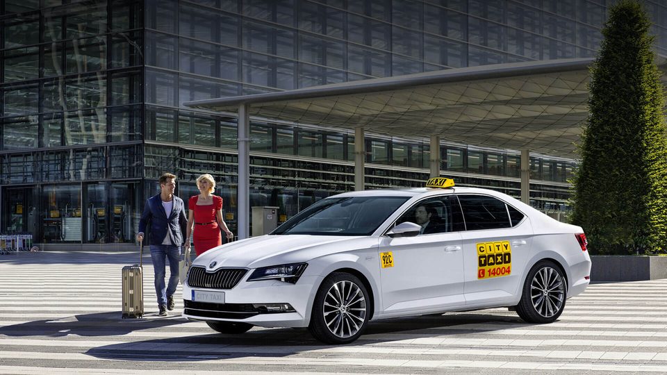 City Taxi Brno v ulicích města